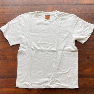 Rhythm Vintage Terry Cloth Cream T-shirt. Men’s medium.